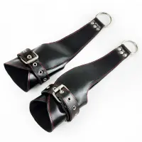 Поручі для підвісу Art of Sex – Fetish Hand Cuffs For Suspension, натуральна шкіра — Переглянути зображення 2
