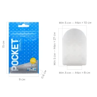 Мастурбатор TENGA Pocket Crystal Mist — Переглянути зображення 2
