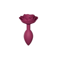 Силіконова анальна пробка Love To Love OPEN ROSES M SIZE - PLUM STAR — Переглянути зображення 1