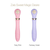 Пульсатор с подогревом Zalo Sweet Magic - Desire Fairy Pink, турбо режим — Просмотреть изображение 8