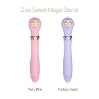 Пульсатор із підігрівом Zalo Sweet Magic - Desire Fairy Pink, турбо режим — Переглянути зображення 8