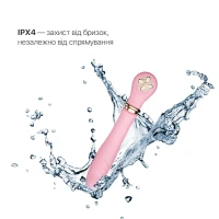 Пульсатор із підігрівом Zalo Sweet Magic - Desire Fairy Pink, турбо режим — Переглянути зображення 5