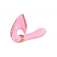 Вагінально-кліторальний вібратор Shunga Soyo Light Pink — Переглянути зображення 2