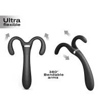Вібратор-стимулятор Dorcel INFINITE JOY BLACK, багатофункціональний, унісекс — Просмотреть изображение 2