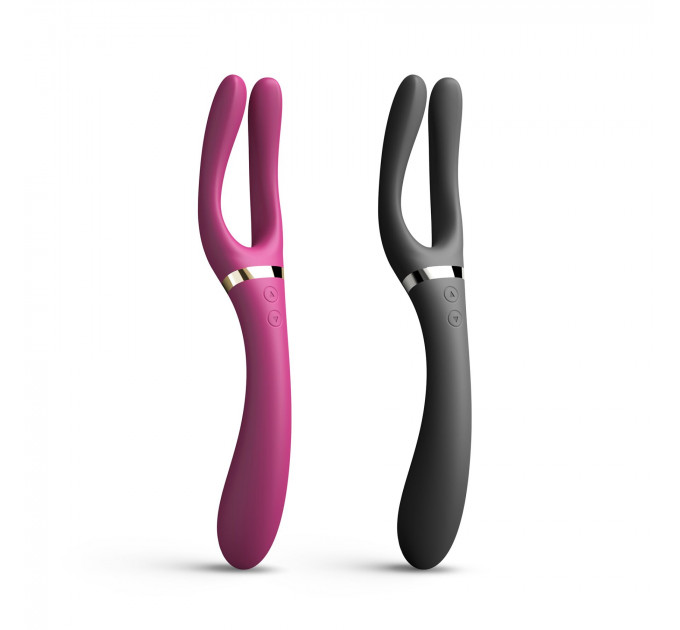 Вібратор-стимулятор Dorcel INFINITE JOY BLACK, багатофункціональний, унісекс