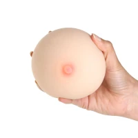 Мастурбатор-груди Cutie Pies Hannah's Handful - Pussy &amp; Boob, глибина 9,9 см, віброкуля в подарунок — Переглянути зображення 5