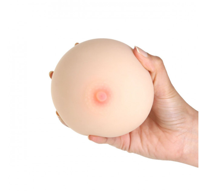 Мастурбатор-грудь Cutie Pies Hannah's Handful - Pussy & Boob, глубина 9,9 см, вибропуля в подарок