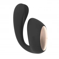 Смарт-вібратор LELO Ida Wave Black, вагінально-кліторальний, технологія WaveMotion, 2 мотори — Переглянути зображення 8
