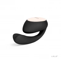 Смарт-вібратор LELO Ida Wave Black, вагінально-кліторальний, технологія WaveMotion, 2 мотори — Переглянути зображення 2