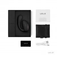 Смарт-вібратор LELO Ida Wave Black, вагінально-кліторальний, технологія WaveMotion, 2 мотори — Переглянути зображення 10