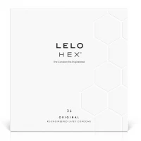 Презервативи LELO HEX Condoms Original 36 Pack, тонкі та суперміцні — Переглянути зображення 1