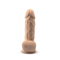 Фалоімітатор з вібрацією SilexD Norman Vibro Flesh (Model 1 size 8,5