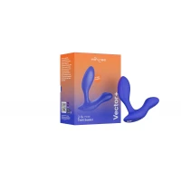 Смарт-вібромасажер простати We-Vibe Vector+ ROYAL BLUE, пульт ДК, регульований кут нахилу — Переглянути зображення 7