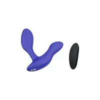 Смарт-вібромасажер простати We-Vibe Vector+ ROYAL BLUE, пульт ДК, регульований кут нахилу — Переглянути зображення 1