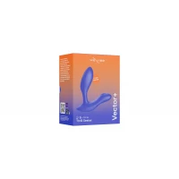 Смарт-вібромасажер простати We-Vibe Vector+ ROYAL BLUE, пульт ДК, регульований кут нахилу — Переглянути зображення 8