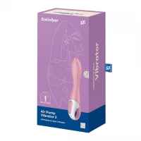 Вібратор точки G надувний Satisfyer Air Pump Vibrator 2 — Переглянути зображення 5