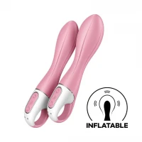 Вібратор точки G надувний Satisfyer Air Pump Vibrator 2 — Переглянути зображення 1