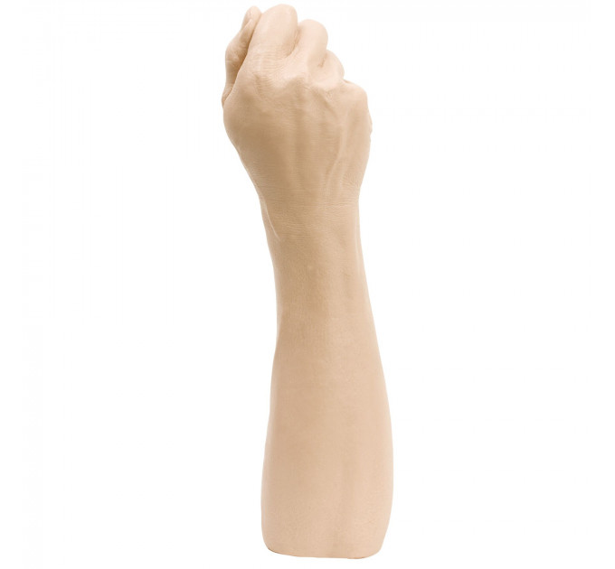 Кулак для фістингу Doc Johnson The Fist, Flesh, реалістична чоловіча рука, довге передпліччя