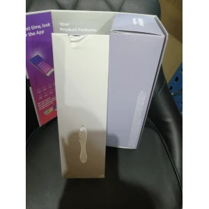 Двосторонній скляний дилдо Satisfyer Dazzling Crystal 1 Transparent (м'яте паковання!!!)