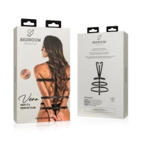 Портупея-фіксатор Bedroom Fantasies: Vera Bondage Harness, чорна — Переглянути зображення 6