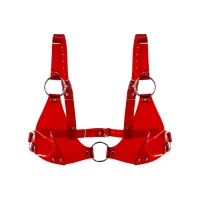 Ліф класичний Feral Feelings - Bikini Top Red Trasparent — Переглянути зображення 1