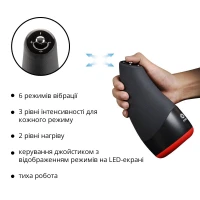 Преміальний мастурбатор Otouch CHIVEN 3, 6 режимів, 3 рівні інтенсивності, підігрів, джойстик — Переглянути зображення 3