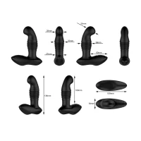 Масажер простати Nexus Thrust Prostate Edition, вібрація та пульсація, пульт ДК — Просмотреть изображение 7