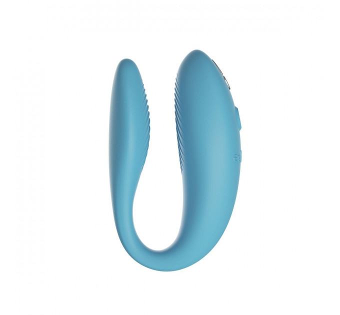 Смарт-вібратор для пар We-Vibe Sync GO Turquoise, тревел-кейс