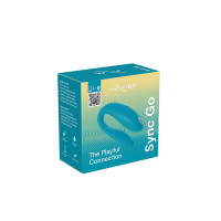 Смарт-вібратор для пар We-Vibe Sync GO Turquoise, тревел-кейс — Просмотреть изображение 11