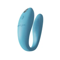 Смарт-вібратор для пар We-Vibe Sync GO Turquoise, тревел-кейс — Просмотреть изображение 1