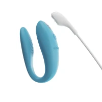 Смарт-вібратор для пар We-Vibe Sync GO Turquoise, тревел-кейс — Просмотреть изображение 7