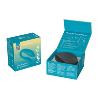 Смарт-вібратор для пар We-Vibe Sync GO Turquoise, тревел-кейс — Просмотреть изображение 9