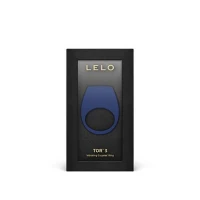 Ерекційне кільце з вібрацією LELO Tor 3 Base Blue, керування зі смартфона — Переглянути зображення 8