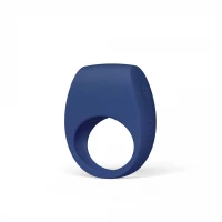 Ерекційне кільце з вібрацією LELO Tor 3 Base Blue, керування зі смартфона — Переглянути зображення 1