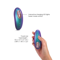 Вакуумний кліторальний стимулятор Love To Love DREAMER – IRIDESCENT TURQUOISE, пестощі язичком,пульт — Просмотреть изображение 3