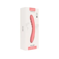 Смарт-вібратор з пульсацією Svakom Ava Neo Peach Pink, 15 режимів роботи, водонепроникний — Переглянути зображення 18