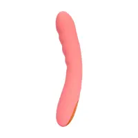Смарт-вібратор з пульсацією Svakom Ava Neo Peach Pink, 15 режимів роботи, водонепроникний — Переглянути зображення 1