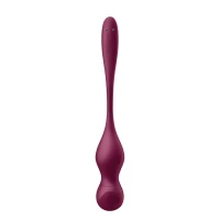 Смарт-вагінальні кульки з вібрацією Satisfyer Love Birds Vary Connect App, змінювана маса, пульт ДК — Просмотреть изображение 3