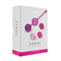 Вагінальні кульки Liebe Kewos — Cerise/Candy Violet, 5 кульок у комплекті, 15, 25, 35, 45 та 55 г — Переглянути зображення 5