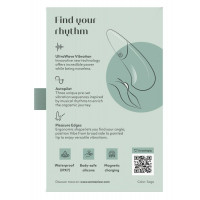 Мини-вибратор Womanizer Vibe Sage, 3 авторежима + 10 уровней интенсивности — Просмотреть изображение 10