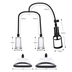 Вакуумна помпа для грудей та сосків Men Powerup Passion Pump