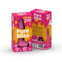 Ароматна свічка пікантної форми Pure Bliss Pink Sugar Pop (Жуйка) 15 см — Переглянути зображення 12
