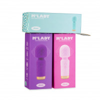 Вибромассажер M’Lady Mini Vibrating Wand Teal