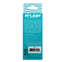 Вібромасажер M’Lady Mini Vibrating Wand Teal — Переглянути зображення 8