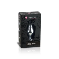 Металева анальна пробка Mystim Little John для електростимулятора, діаметр 4см — Переглянути зображення 10