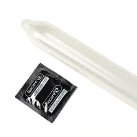 Презервативи Holographic Recare Ice Cream Big Dotted Condoms 12 шт, з пухирцями, аромат: морозиво — Переглянути зображення 3