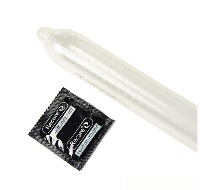 Презервативи Holographic Recare Ice Cream Big Dotted Condoms 12 шт, з пухирцями, аромат: морозиво