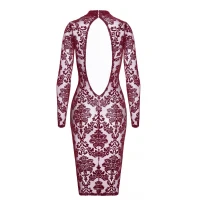 Сукня Noir Handmade F384 Kink Royal midi dress M — Переглянути зображення 8