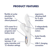 Вакуумный вибратор-кролик Satisfyer Pro+ G-Spot Generation 2 White — Просмотреть изображение 6