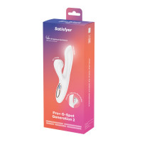Вакуумный вибратор-кролик Satisfyer Pro+ G-Spot Generation 2 White — Просмотреть изображение 8